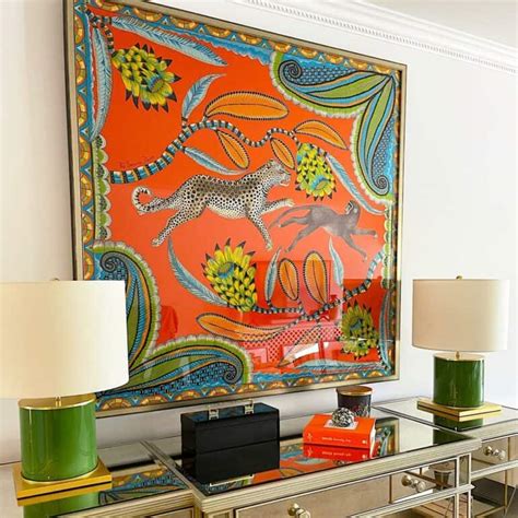 hermes framed scarf|hermes scarf framing ideas.